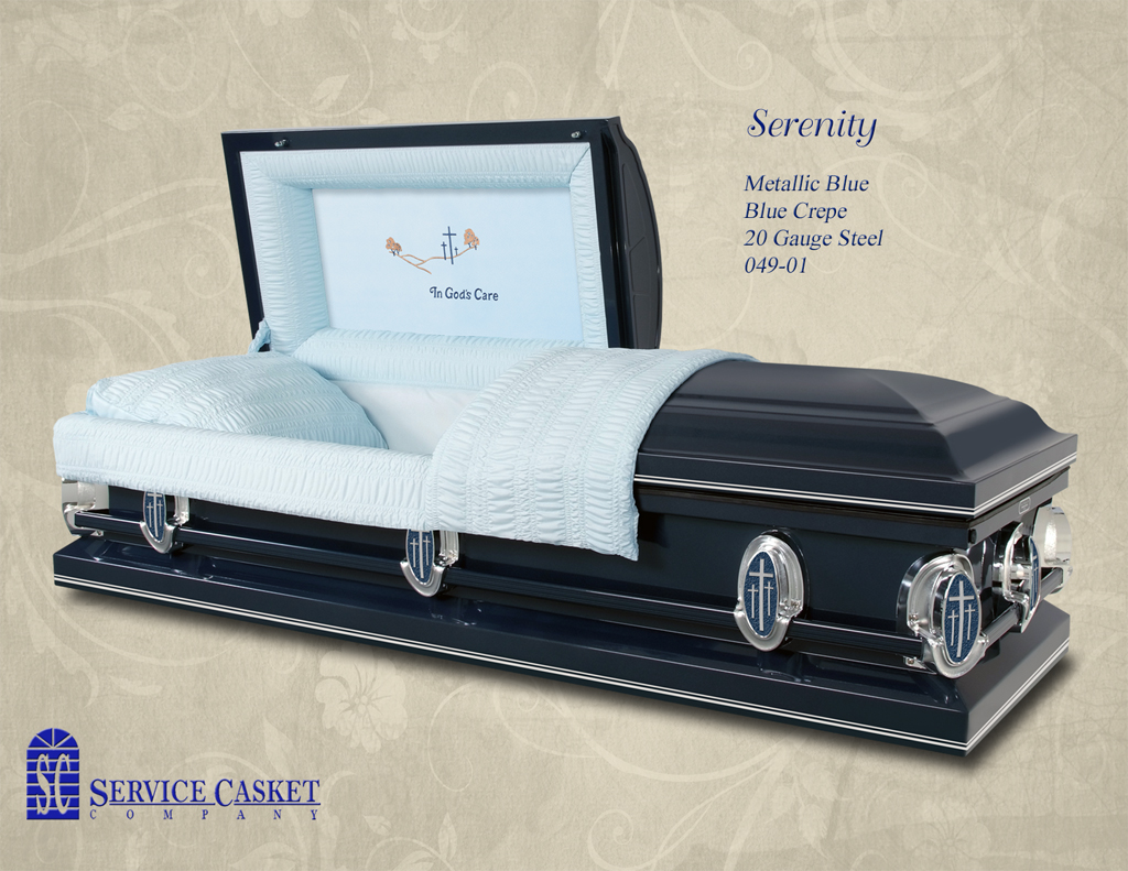 Serenity Metallic Blue